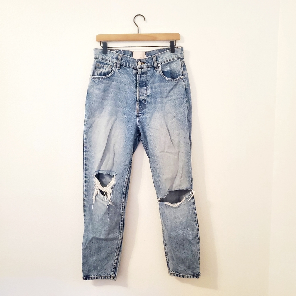 Revice Busted Knee Distressed Denim Jeans